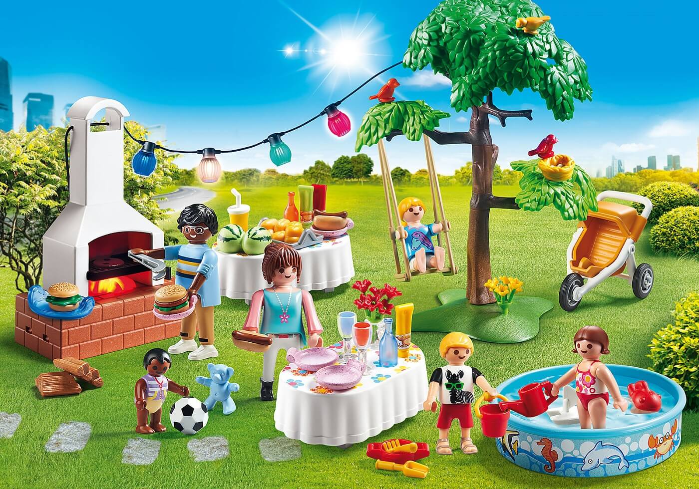 Playmobil Fiesta en el Jardin (Playmobil 9272) Juguetes Juguetodo