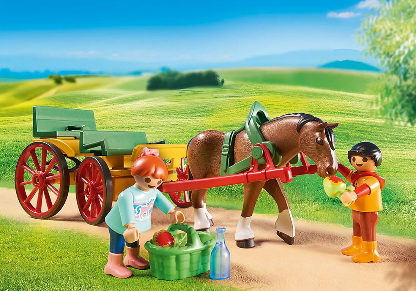 Carruaje con Caballo ( Playmobil 6932 ) imagen b