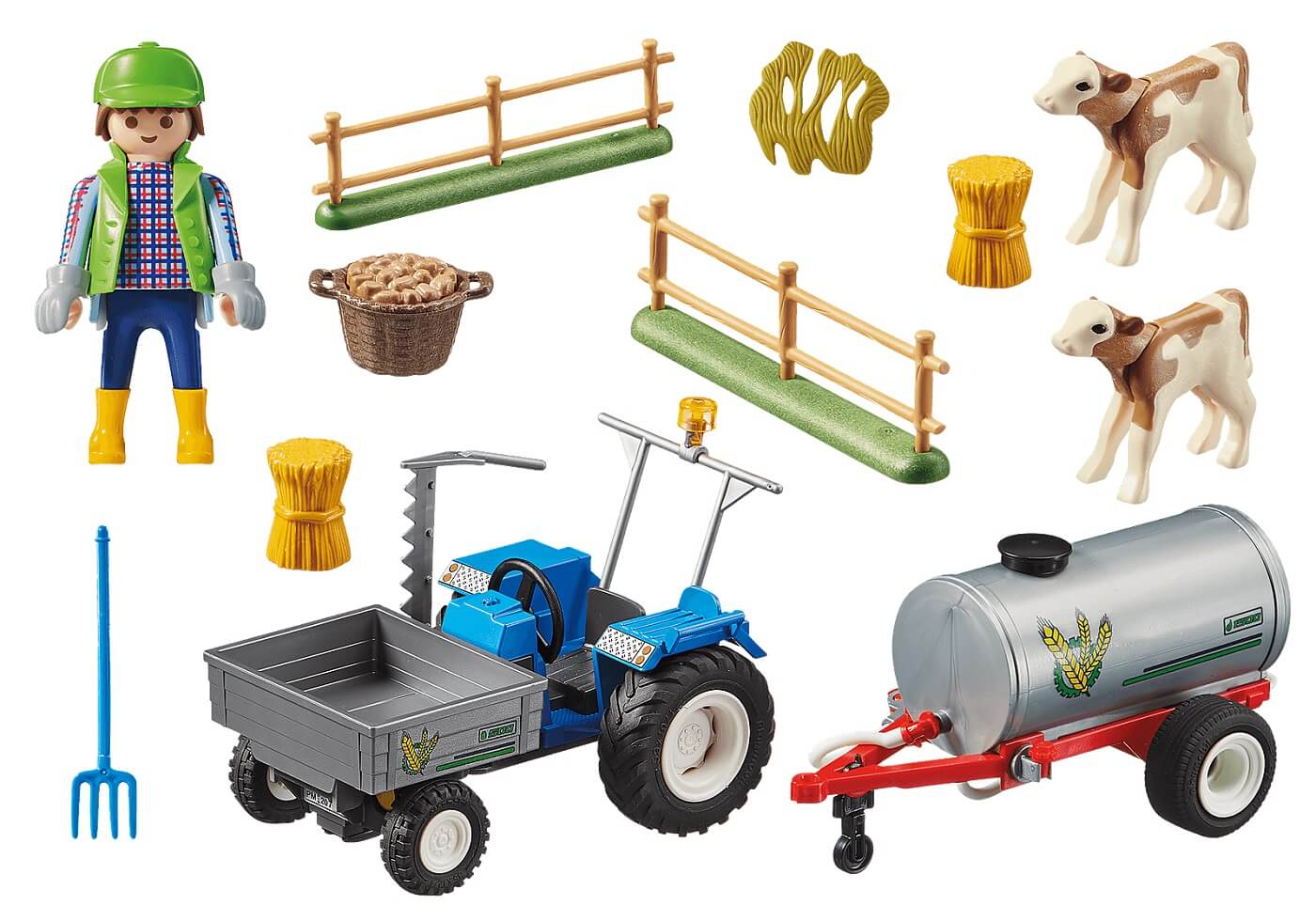Tractor de Carga con Tanque ( Playmobil 70367 ) imagen d