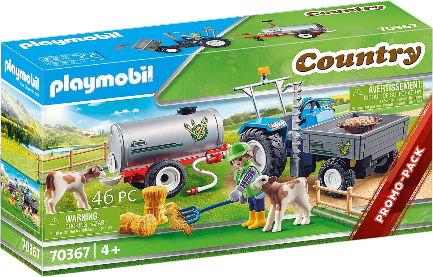 Tractor de Carga con Tanque ( Playmobil 70367 ) imagen e