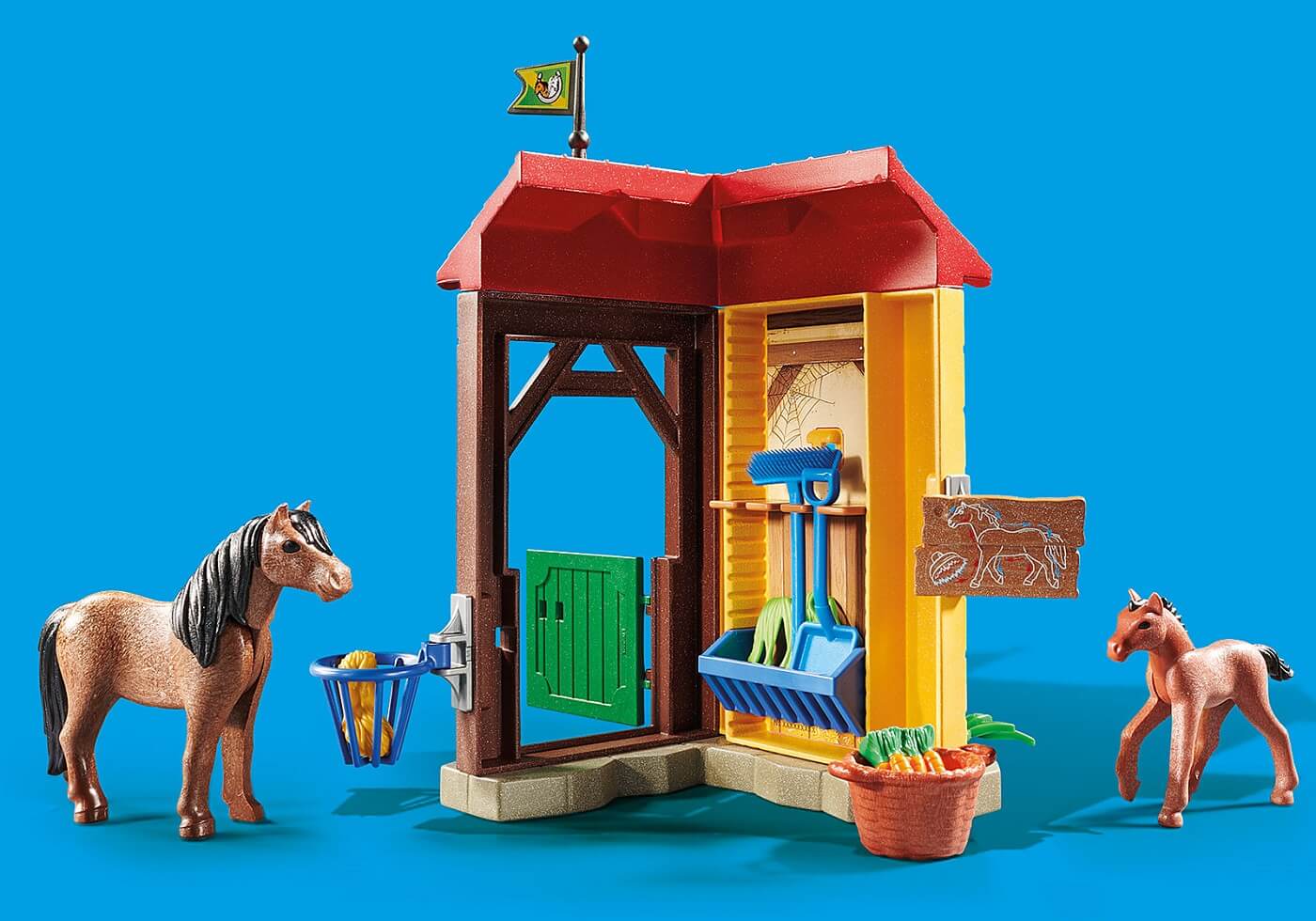 Starter Pack Granja de Caballos ( Playmobil 70501 ) imagen c