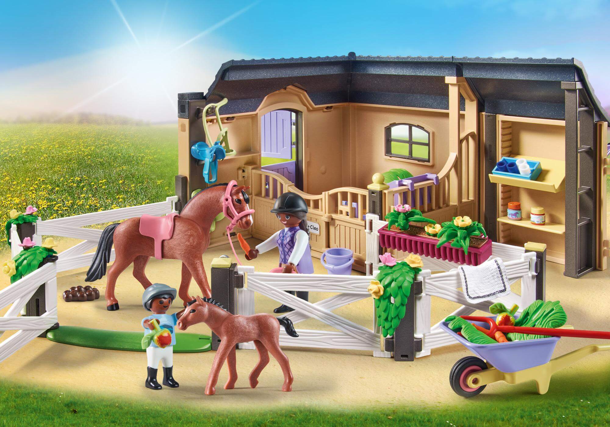 Establo ( Playmobil 71238 ) imagen a
