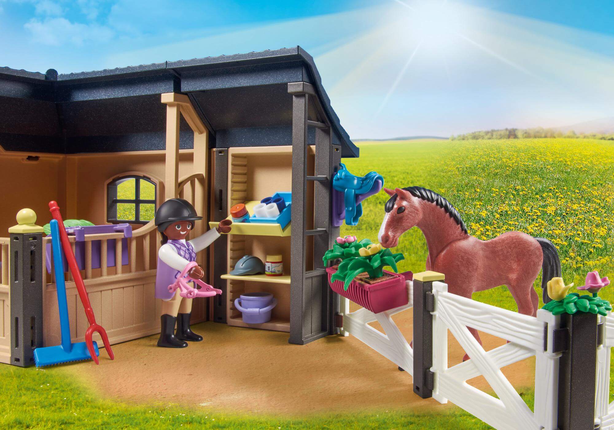 Establo ( Playmobil 71238 ) imagen b