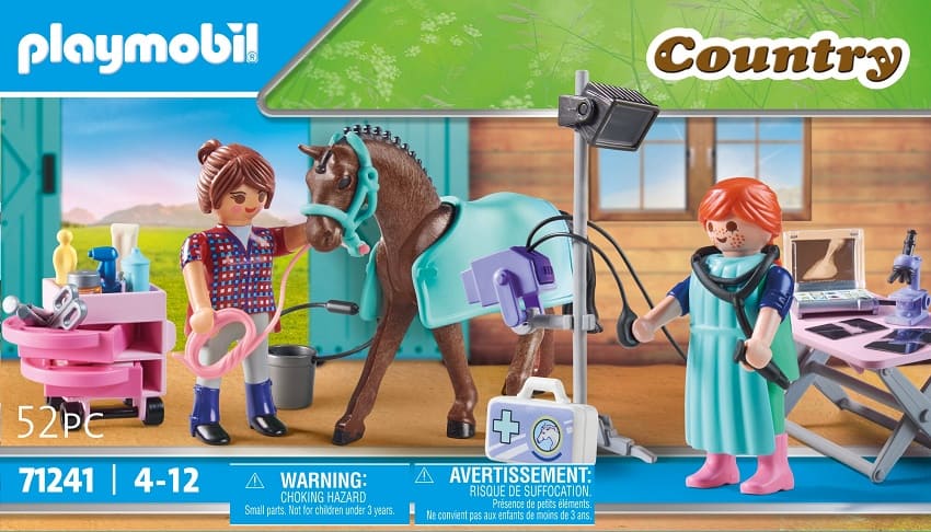 Veterinaria para caballos ( Playmobil 71241 ) imagen c