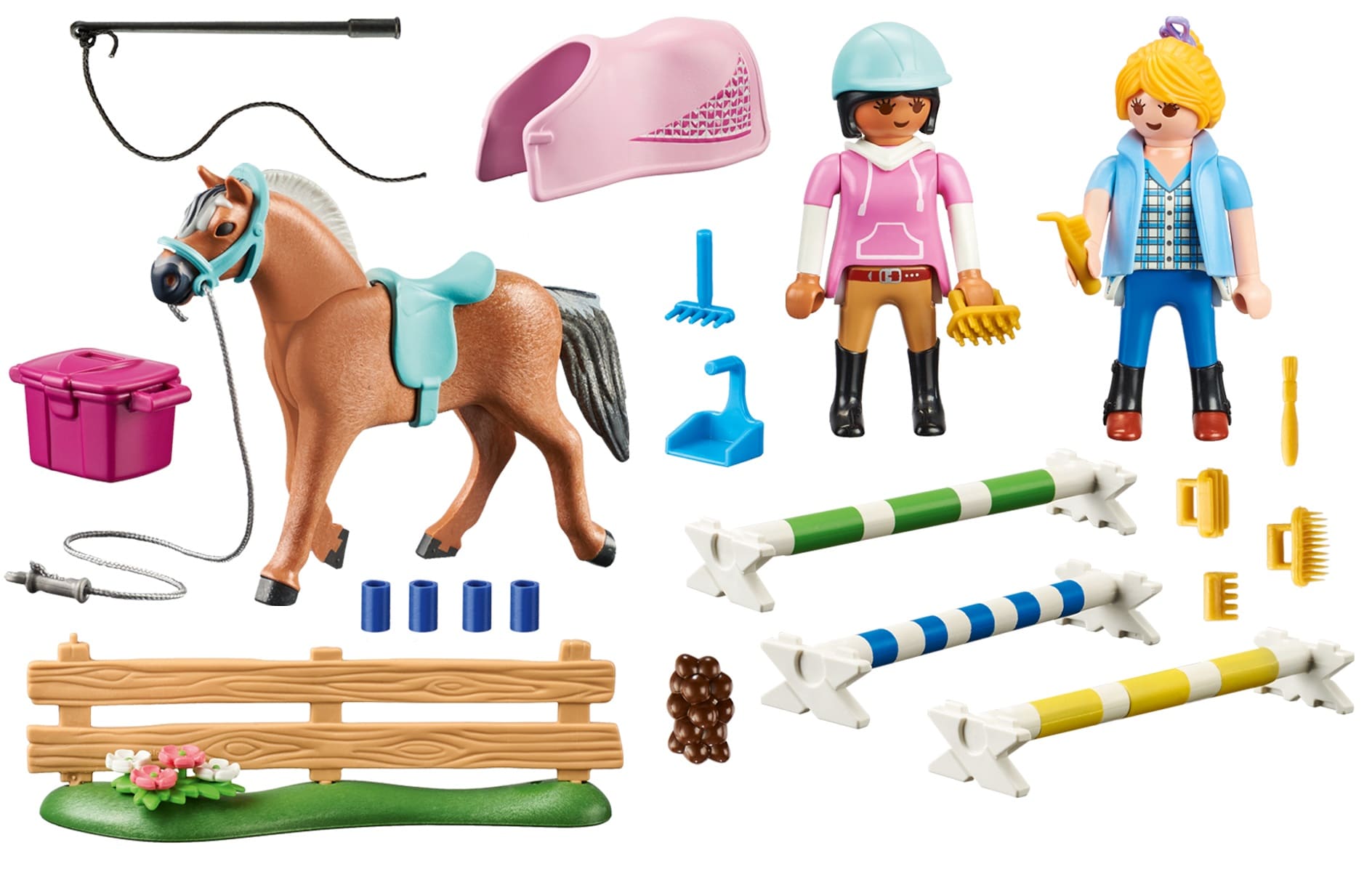 Clases de equitacion ( Playmobil 71242 ) imagen c