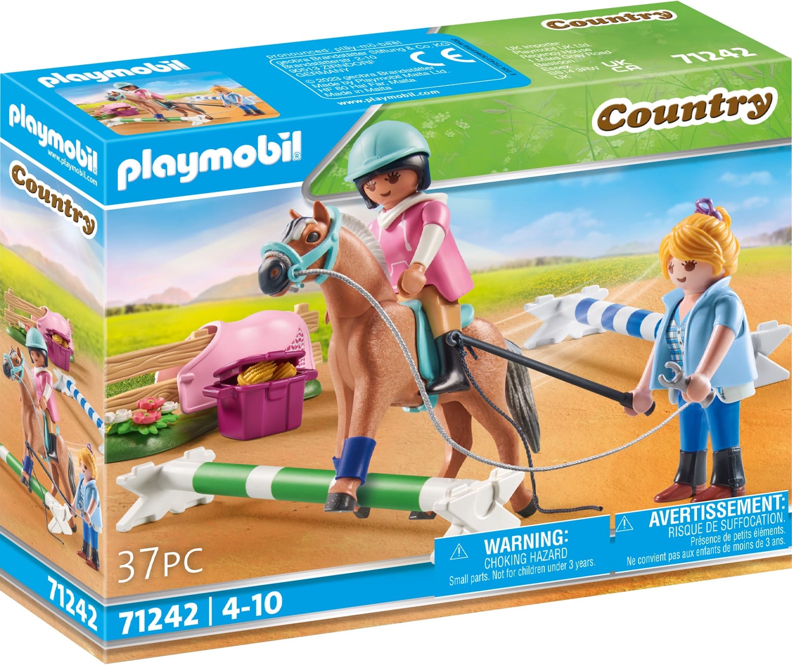 Clases de equitacion ( Playmobil 71242 ) imagen d
