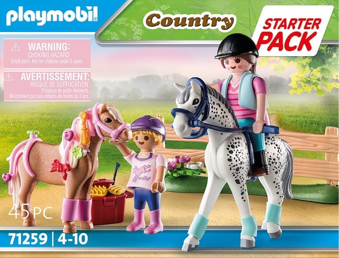 Starter-Pack Cuidadora de caballos ( Playmobil 71259 ) imagen c