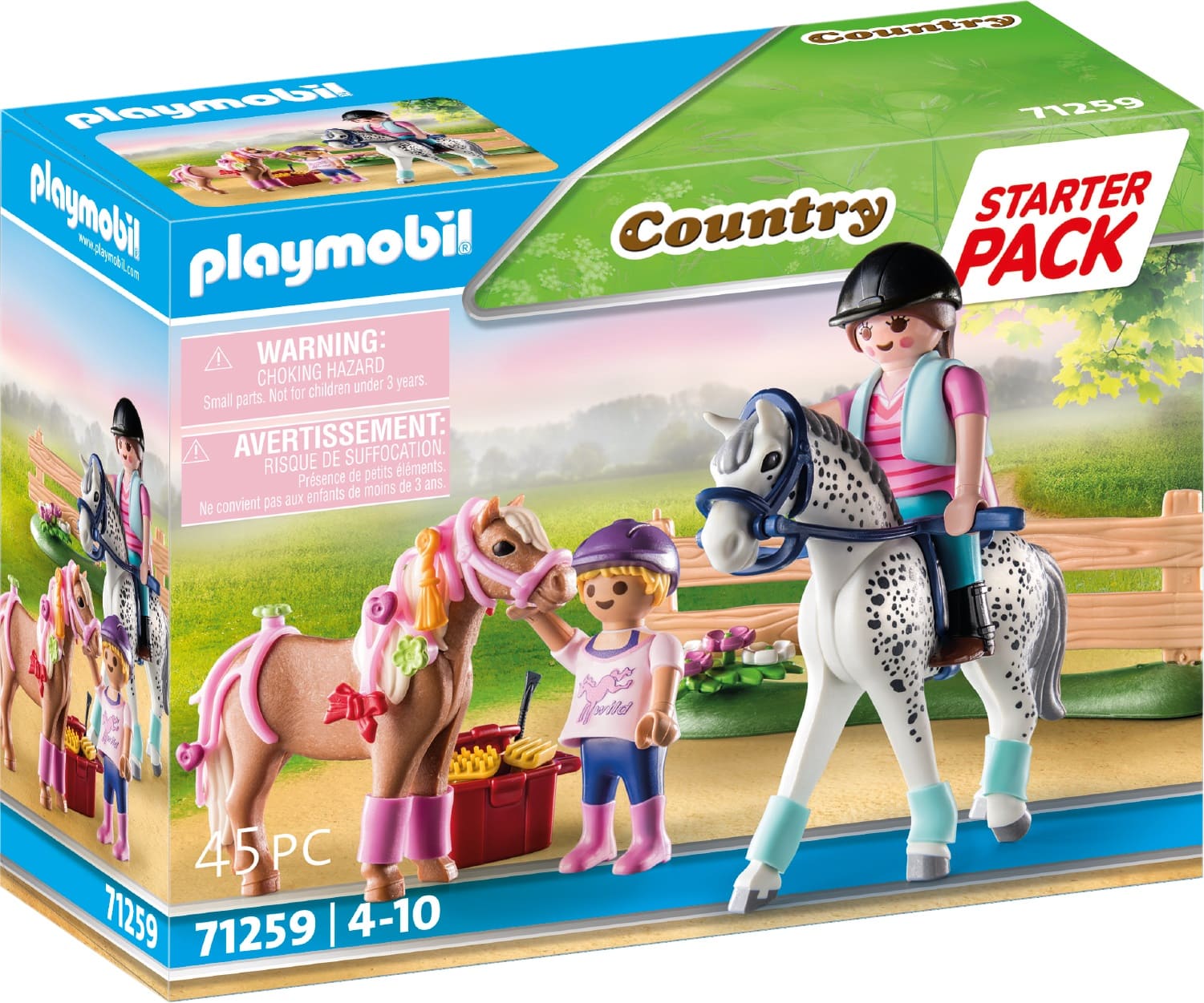 Starter-Pack Cuidadora de caballos ( Playmobil 71259 ) imagen e