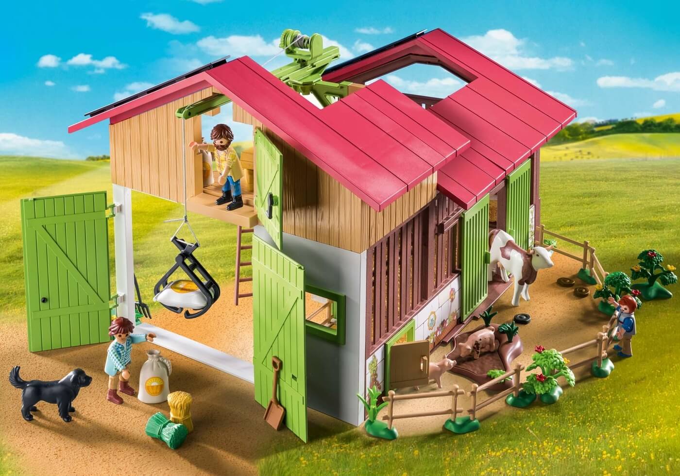 La granja online de playmobil juguettos
