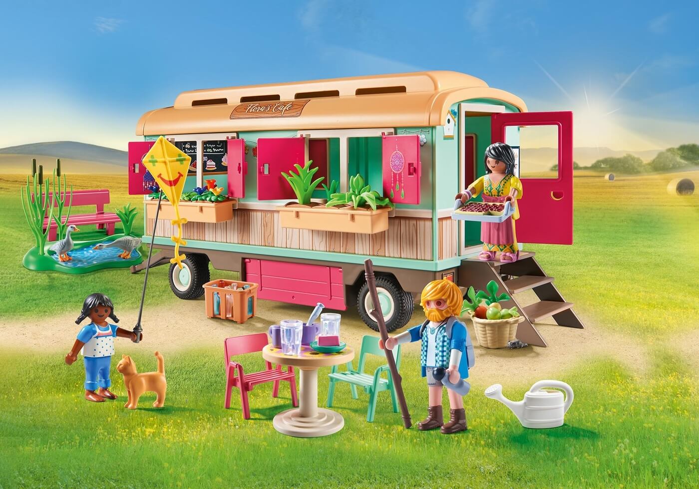 Remolque cafe ( Playmobil 71441 ) imagen a