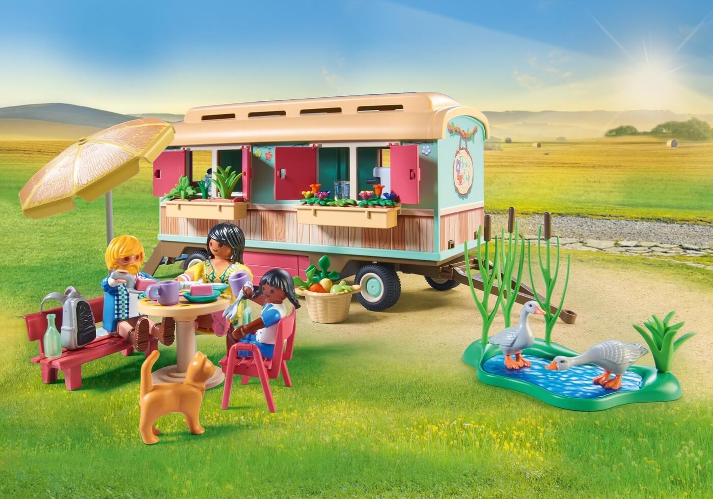 Remolque cafe ( Playmobil 71441 ) imagen b
