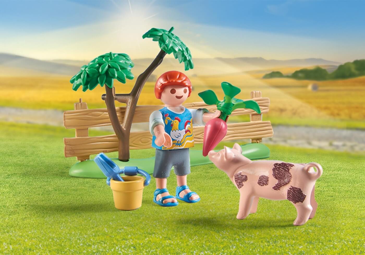 Jardin en Casa de los Abuelos ( Playmobil 71443 ) imagen b