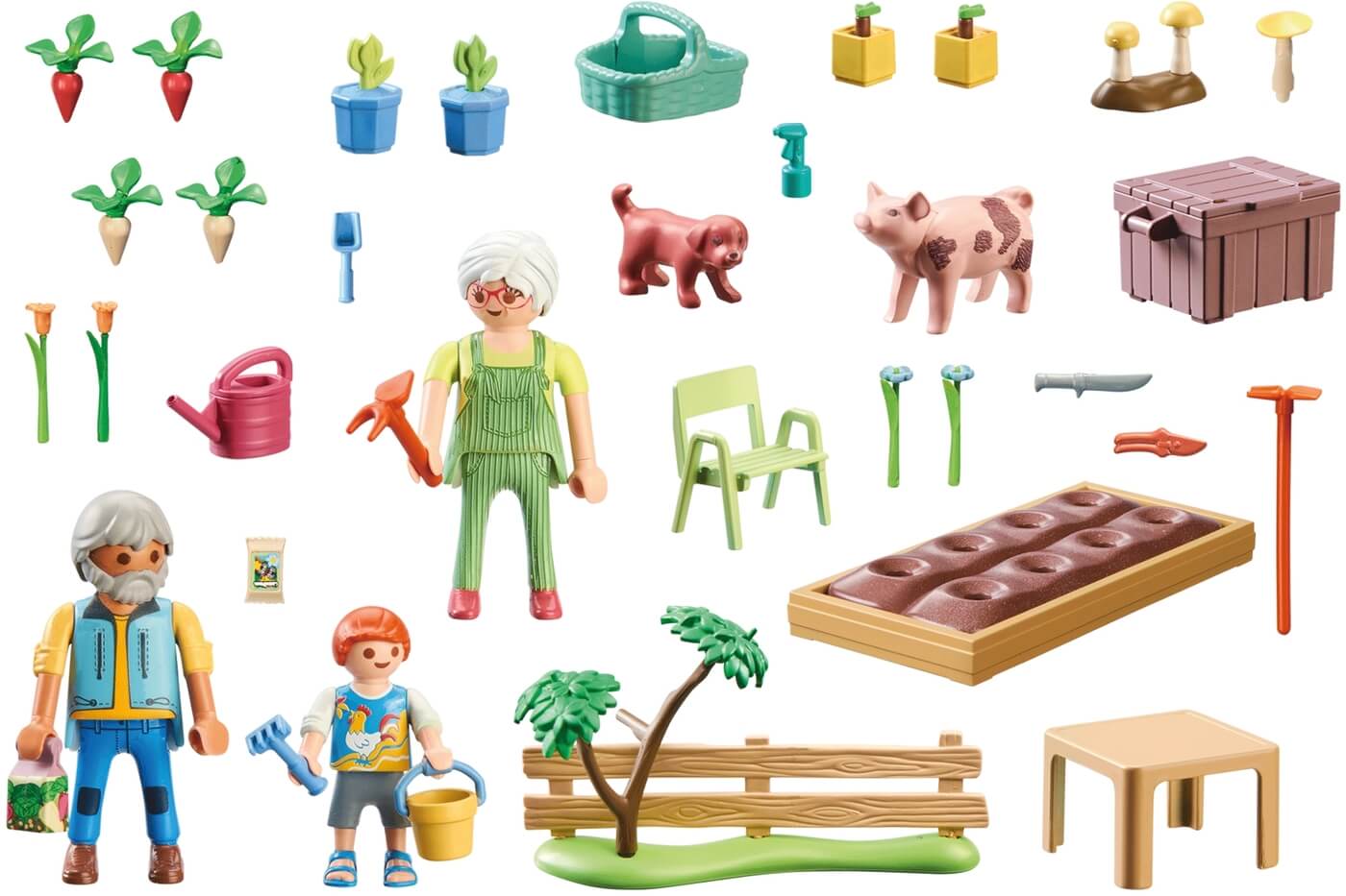 Jardin en Casa de los Abuelos ( Playmobil 71443 ) imagen d