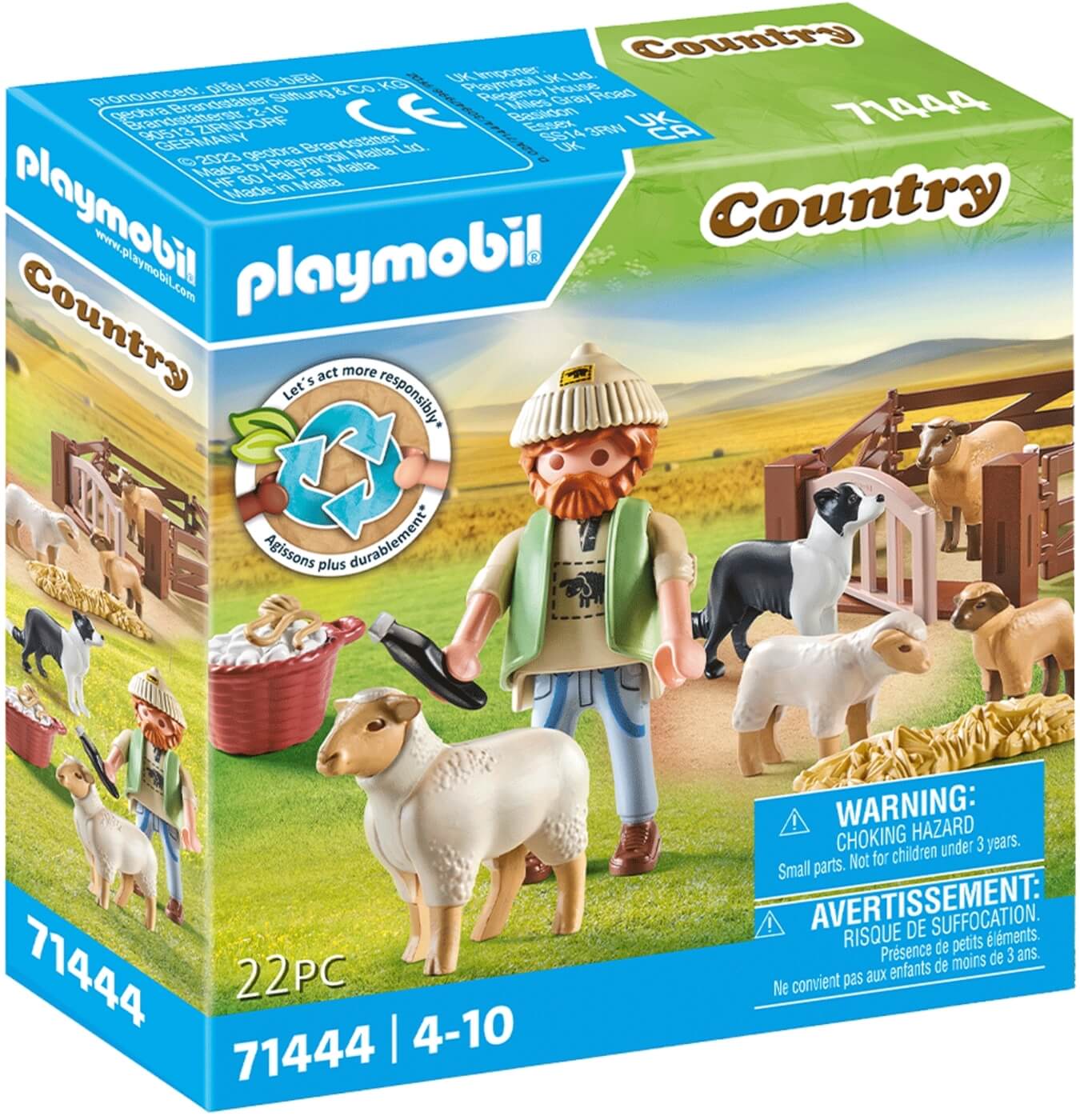 Pastor con Oveja ( Playmobil 71444 ) imagen d