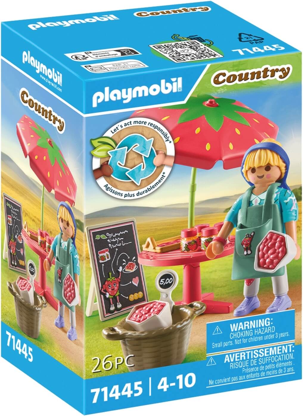 Puesto de Mermelada ( Playmobil 71445 ) imagen c