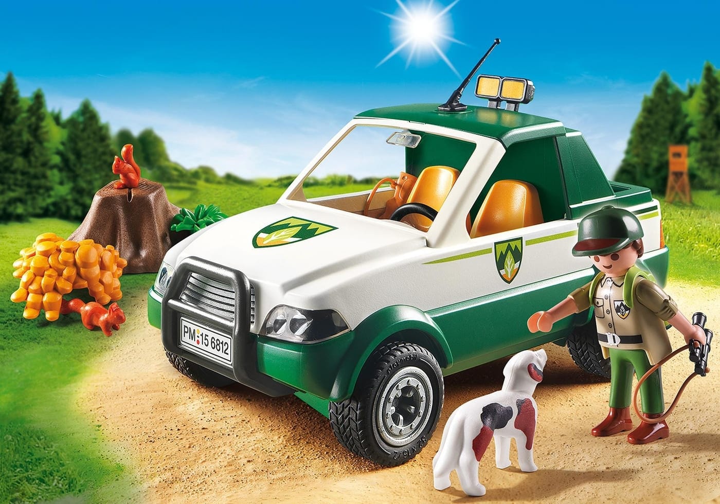 Camioneta del Guardabosques ( Playmobil 6812 ) imagen a