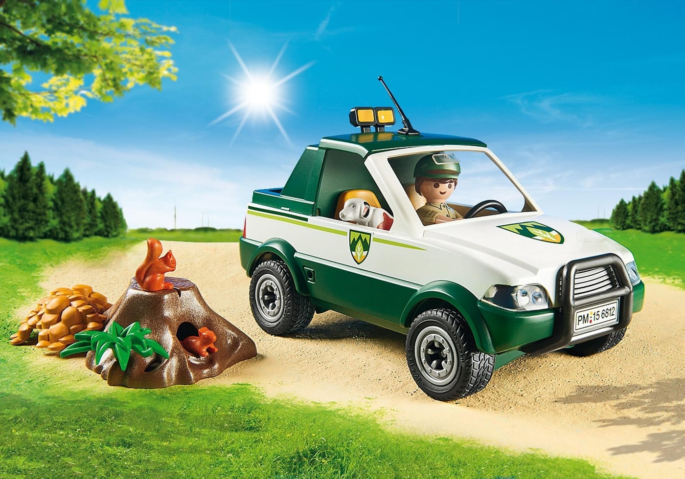 Camioneta del Guardabosques ( Playmobil 6812 ) imagen d
