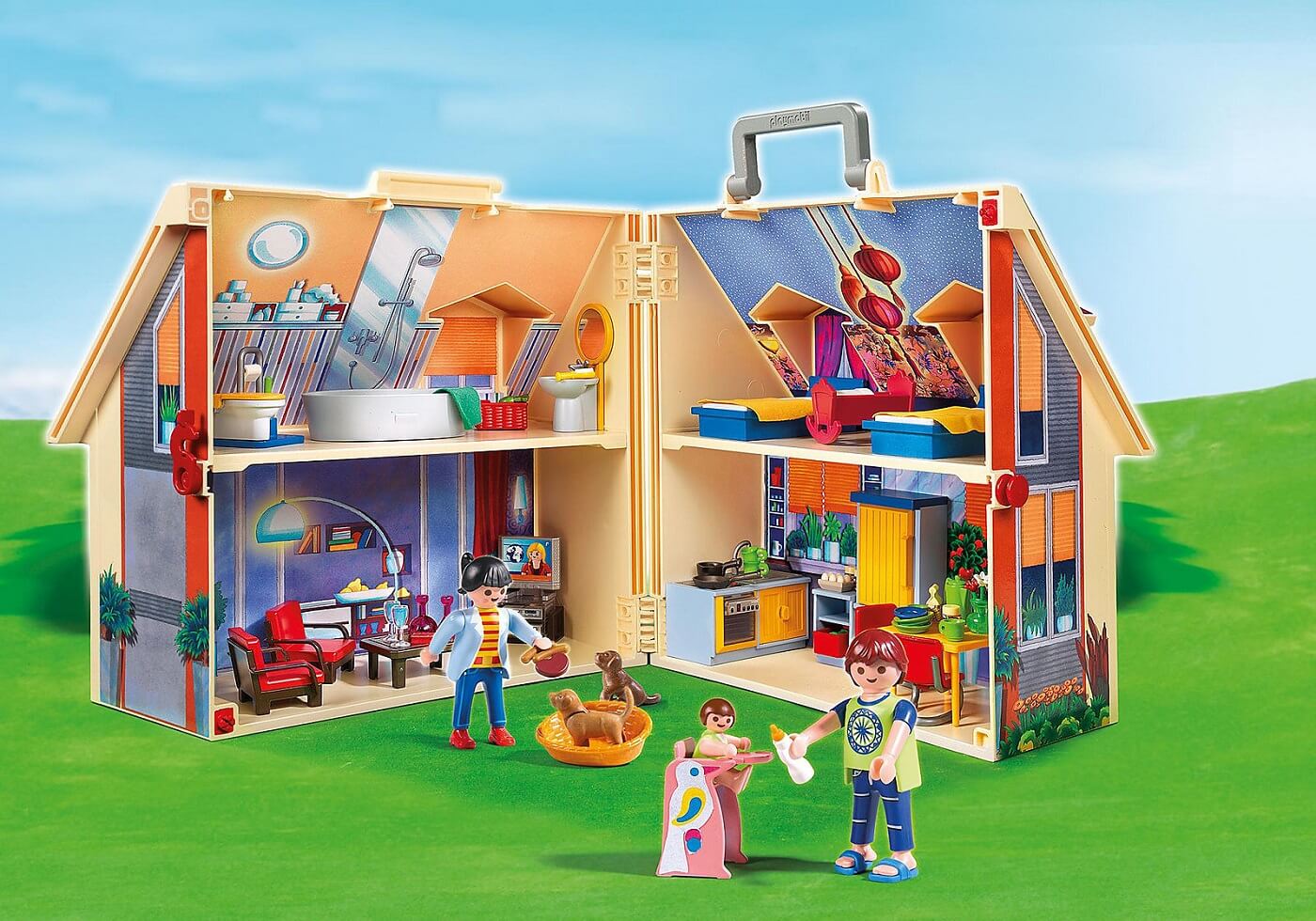 Casa Muñecas Maletín ( Playmobil 5167 ) imagen a