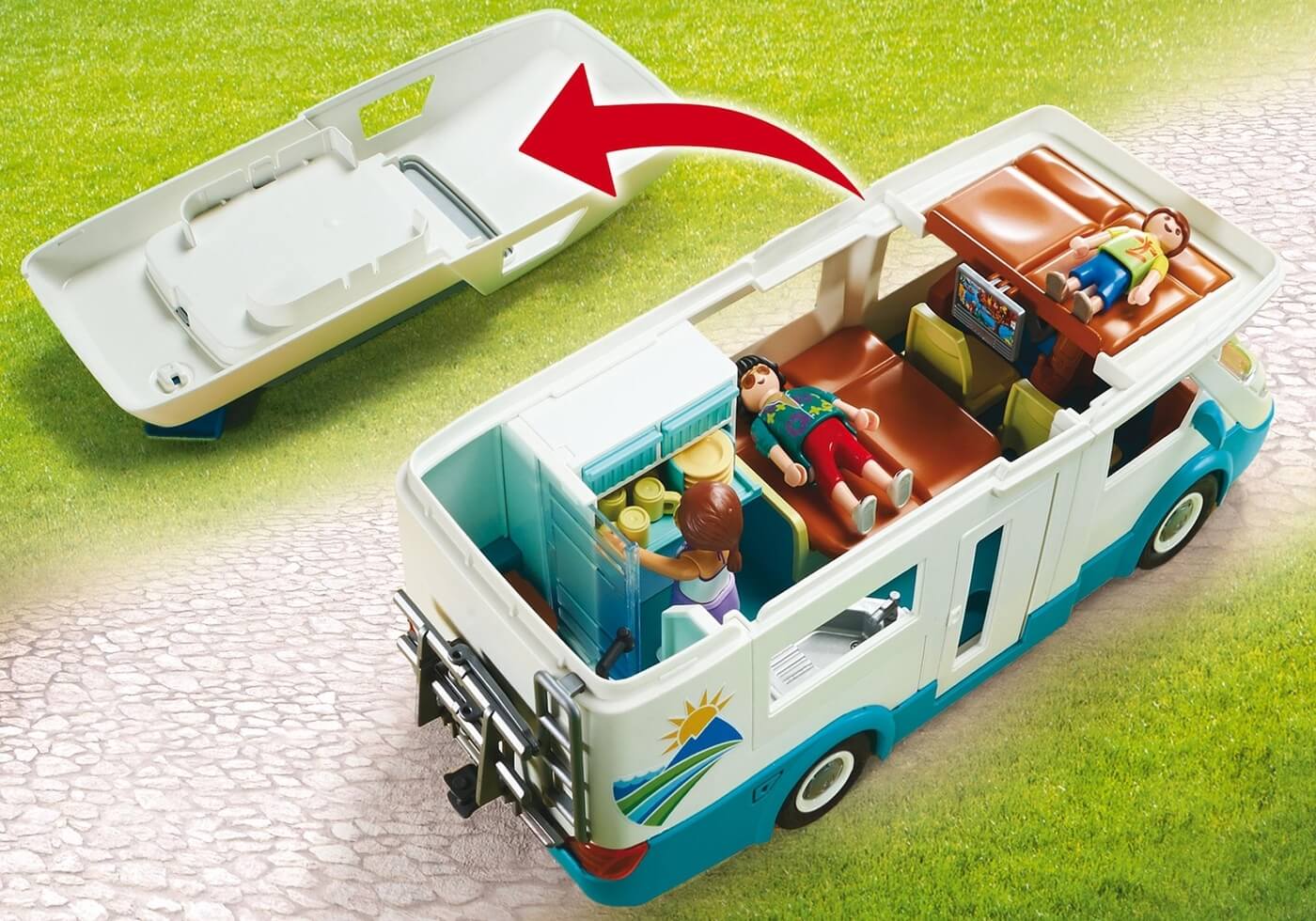 Caravana de Verano ( Playmobil 70088 ) imagen d