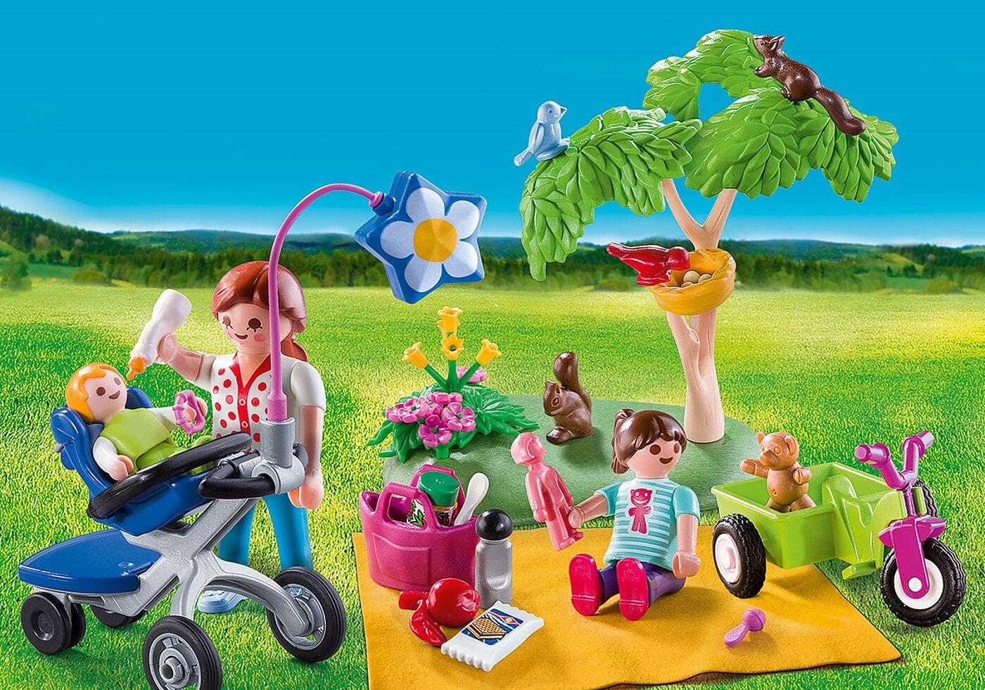 MaletIn Grande PIcnic Familiar ( Playmobil 9103 ) imagen a