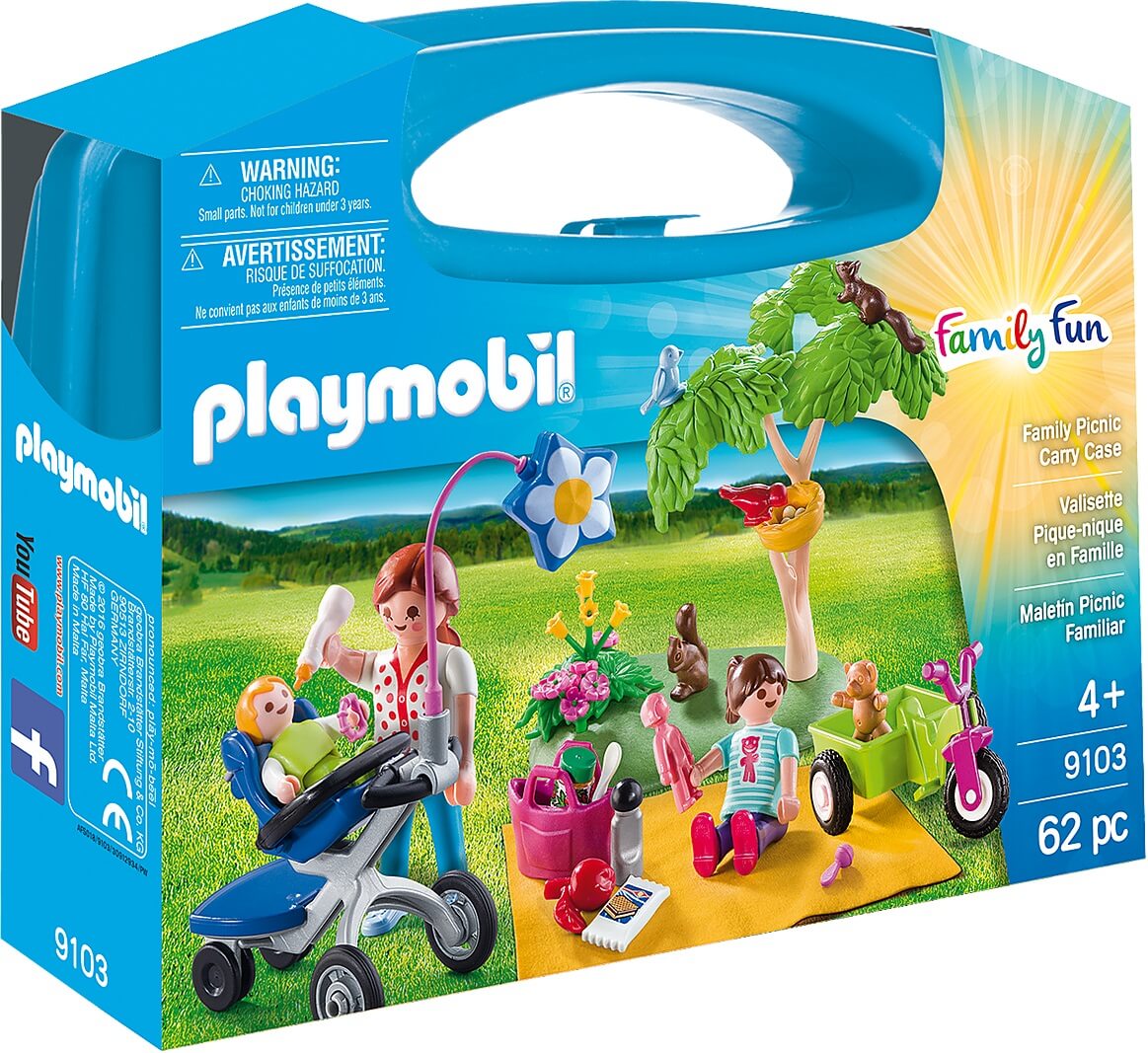 MaletIn Grande PIcnic Familiar ( Playmobil 9103 ) imagen b
