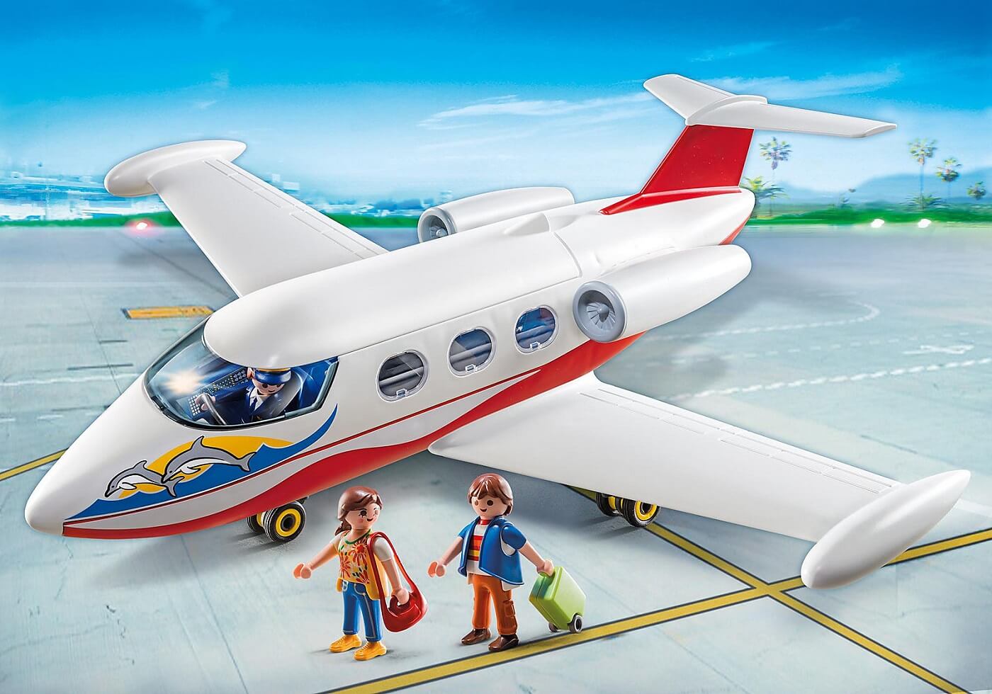 Avion de Vacaciones ( Playmobil 6081 ) imagen a