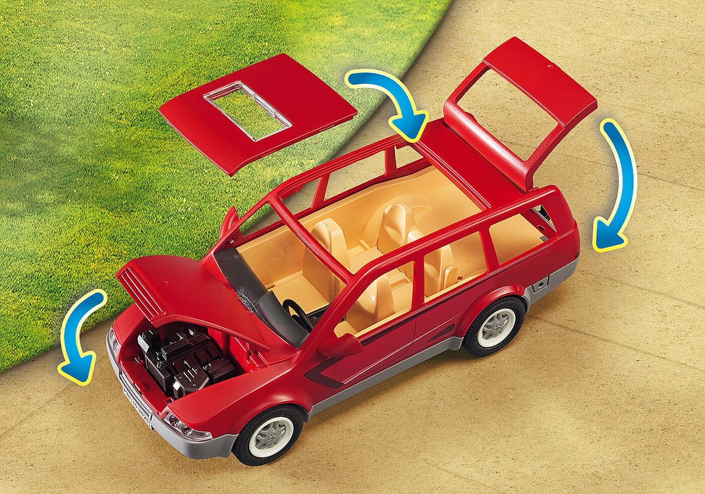Coche Familiar ( Playmobil 9421 ) imagen d