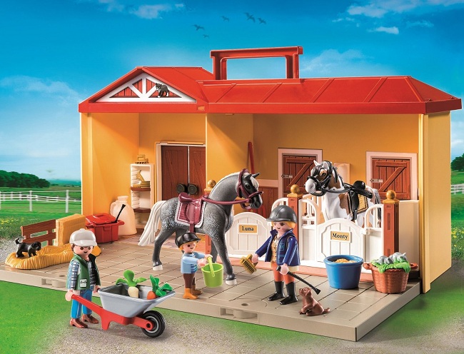Maletín establo de caballos ( Playmobil 5348 ) imagen a