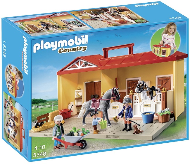 Maletín establo de caballos ( Playmobil 5348 ) imagen c