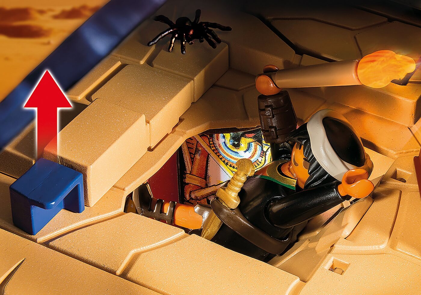 Piramide del Faraon ( Playmobil 5386 ) imagen f