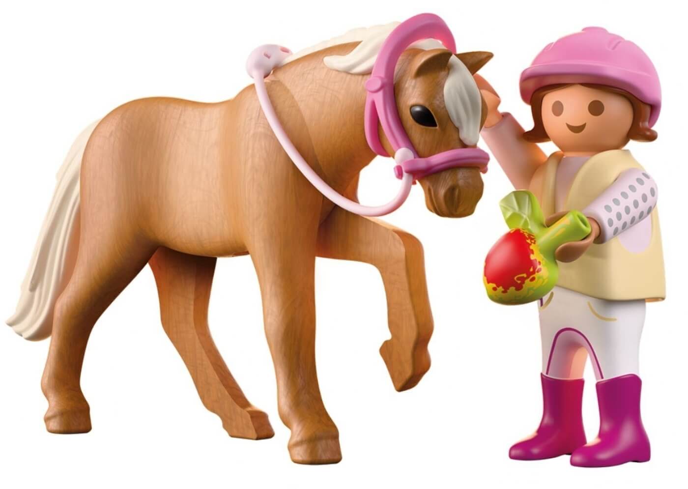 Niña con poni ( Playmobil 71887 ) imagen a