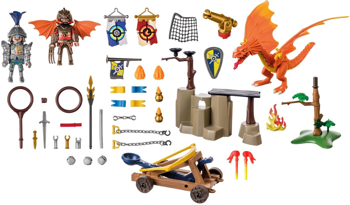 Novelmore vs Burnham Raiders Zona de Batalla ( Playmobil 71210 ) imagen a