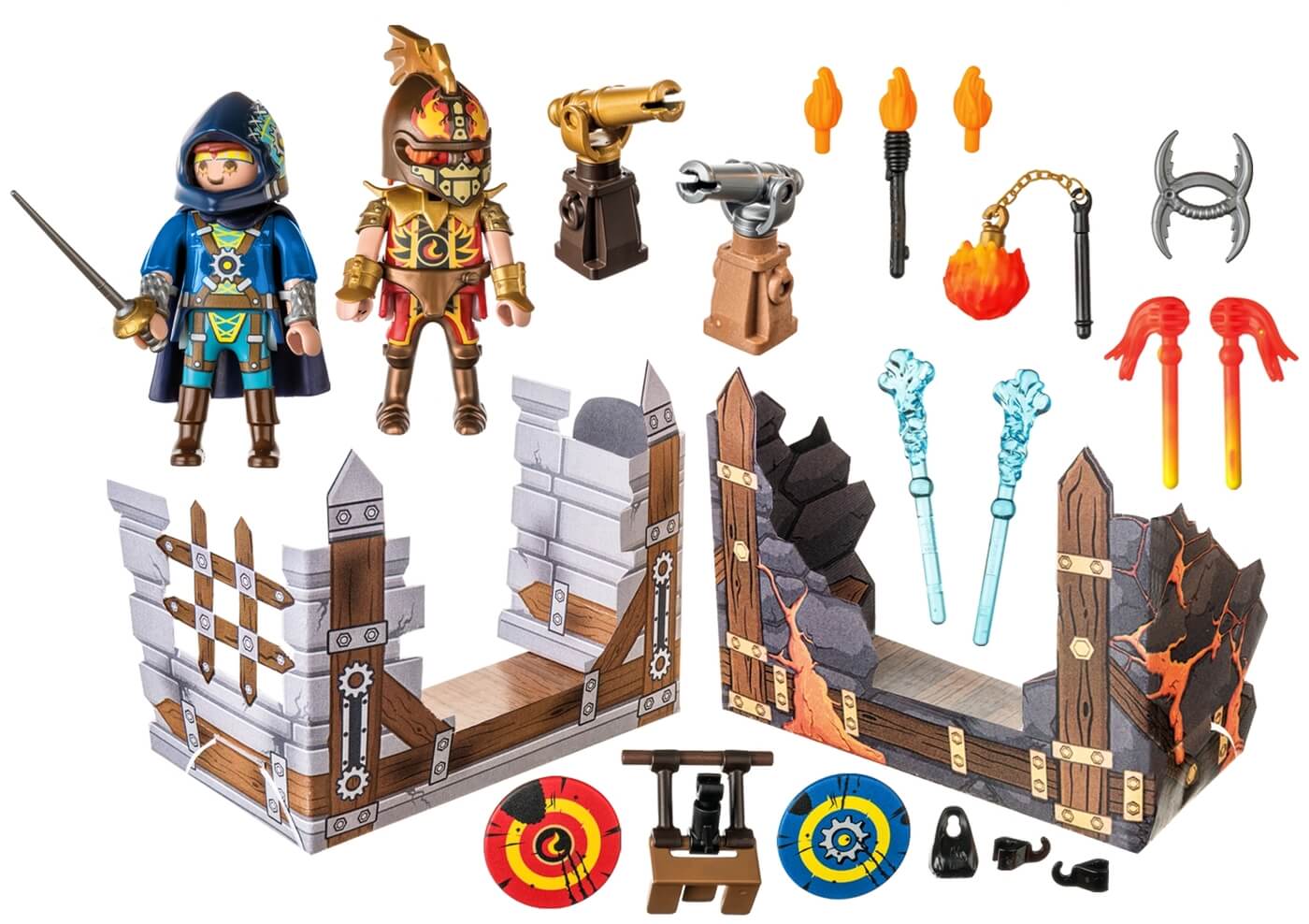Novelmore vs Burnham Raiders Duelo ( Playmobil 71212 ) imagen a