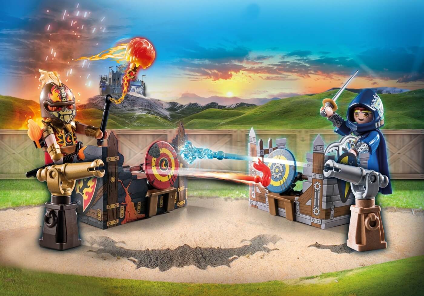 Novelmore vs Burnham Raiders Duelo ( Playmobil 71212 ) imagen b