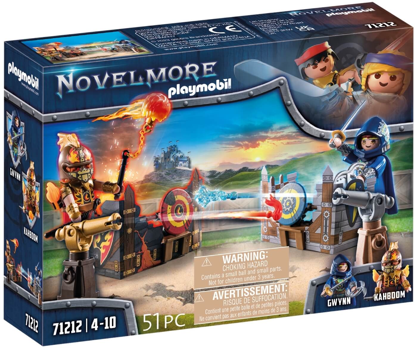 Novelmore vs Burnham Raiders Duelo ( Playmobil 71212 ) imagen e