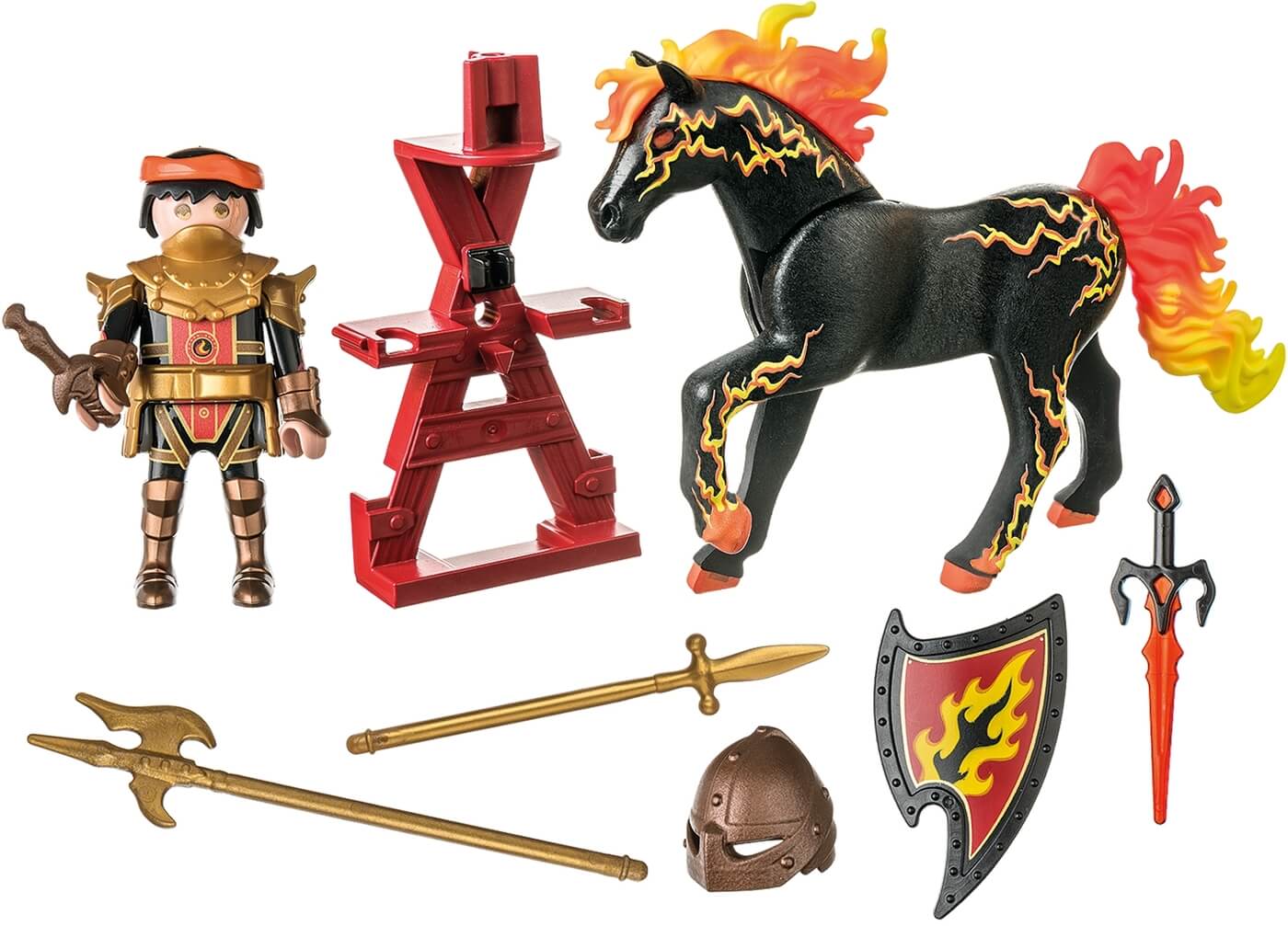 Burnham Raiders Caballero de Fuego ( Playmobil 71213 ) imagen a