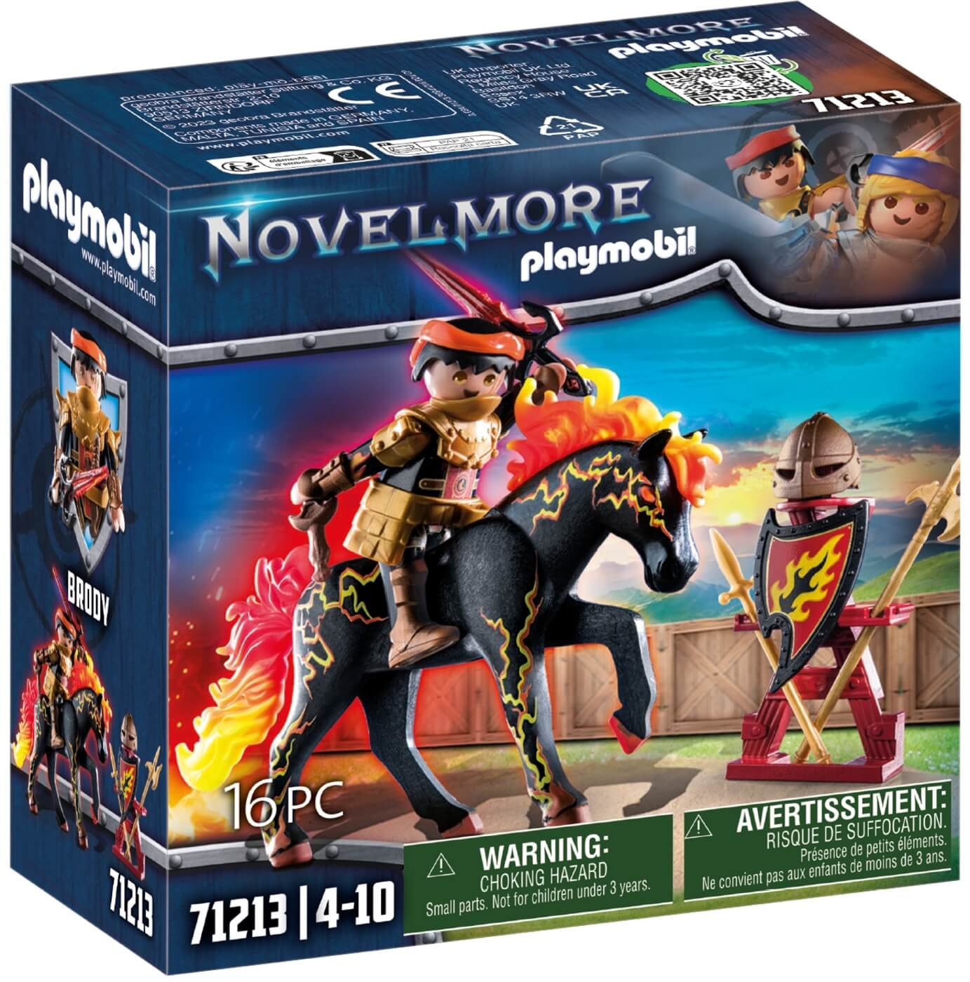 Burnham Raiders Caballero de Fuego ( Playmobil 71213 ) imagen c