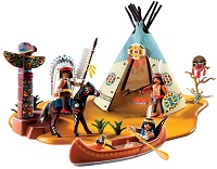 Súper set campamento indio