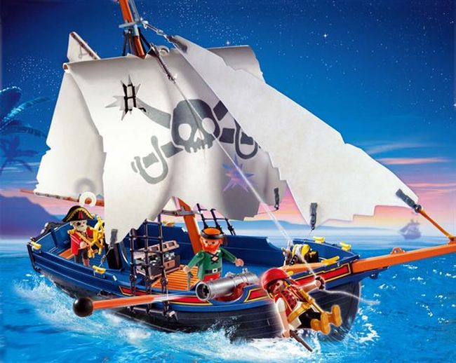 barco pirata corsario playmobil