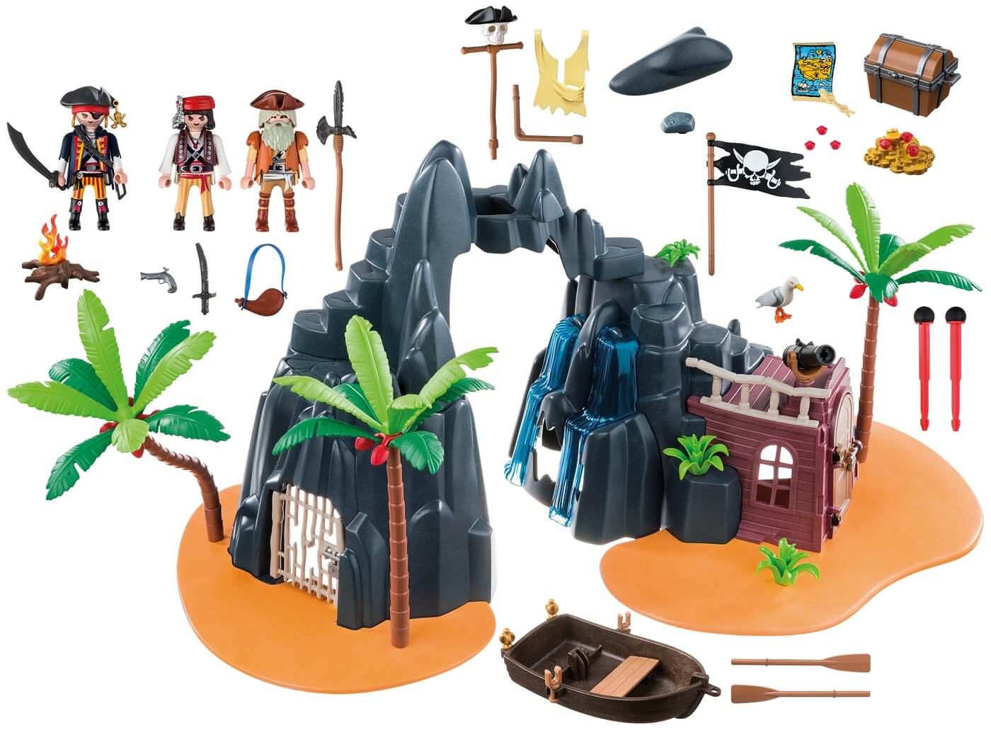 Isla del Tesoro Pirata ( Playmobil 6679 ) imagen c