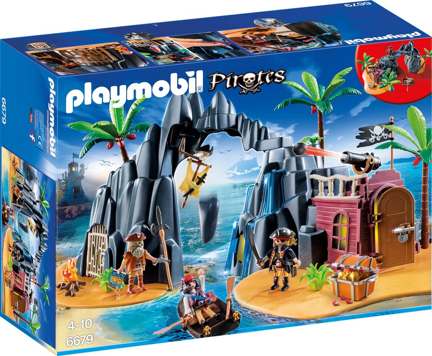 Isla del Tesoro Pirata ( Playmobil 6679 ) imagen d