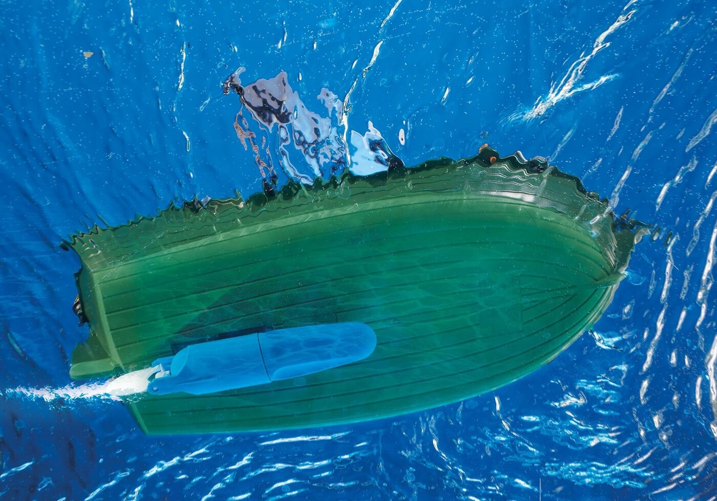 Barco Pirata con motor submarino ( Playmobil 70151 ) imagen b