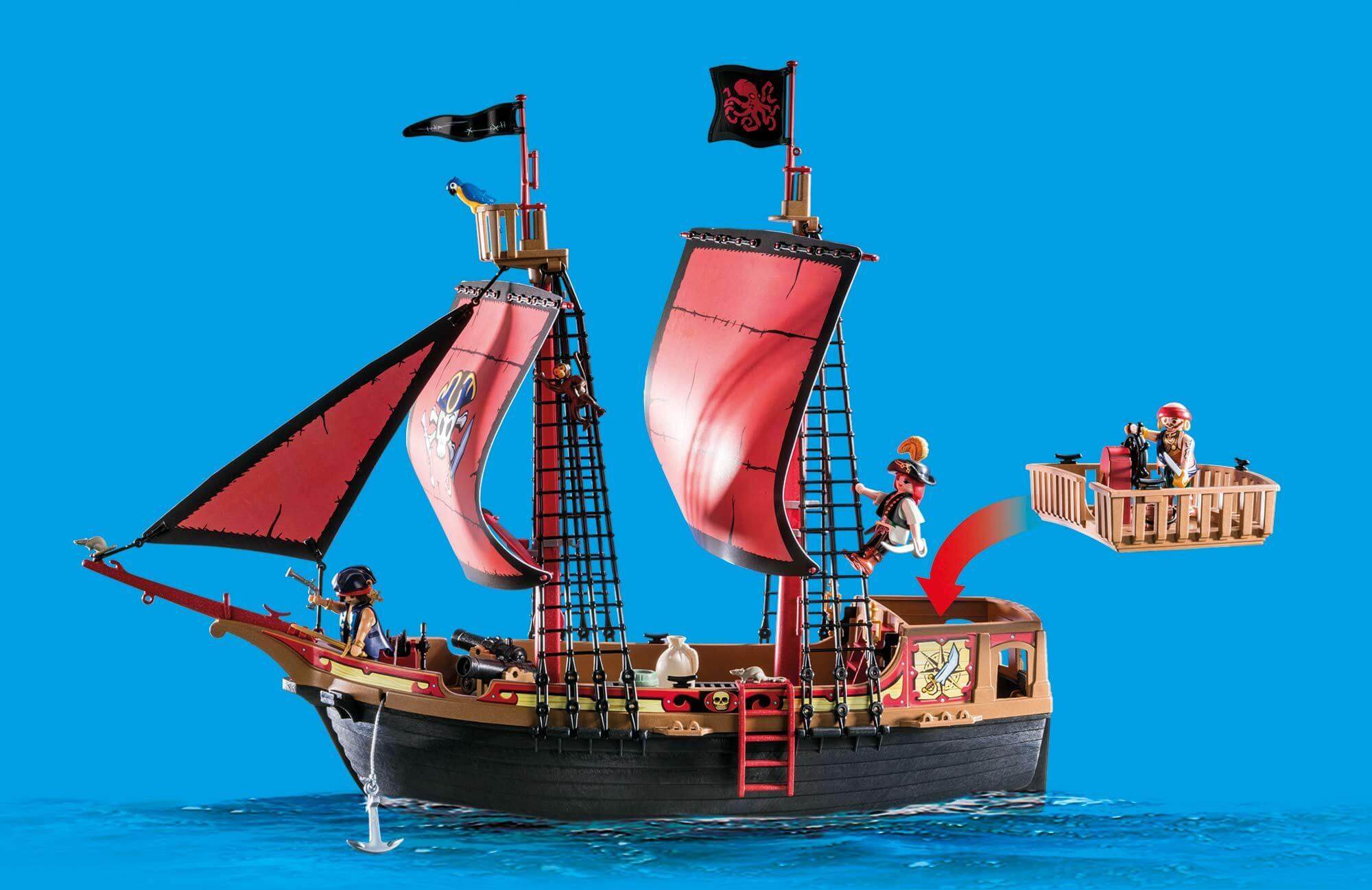 Barco pirata playmobil juguetilandia outlet