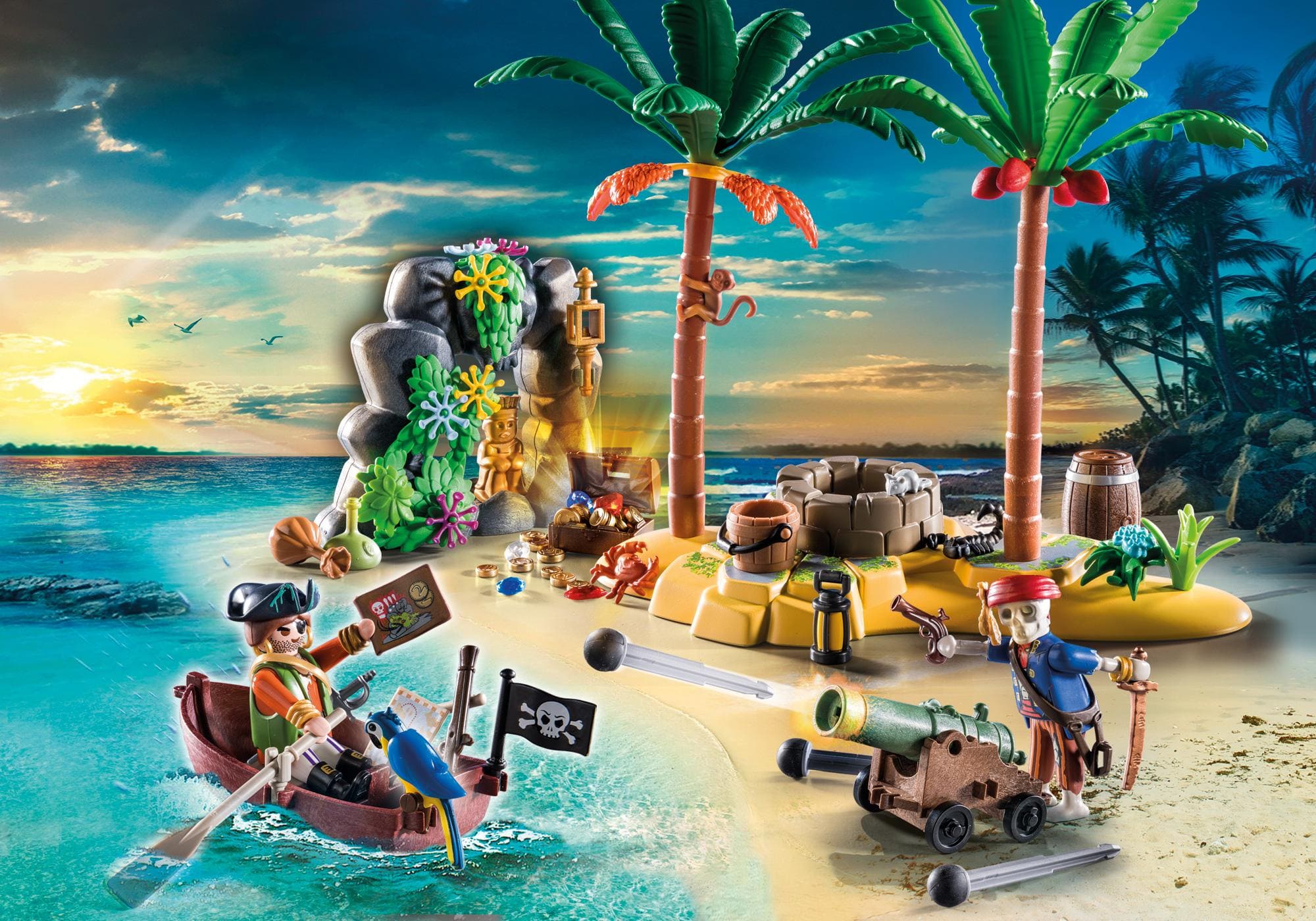Promo-Pack Isla de piratas ( Playmobil 70962 ) imagen a