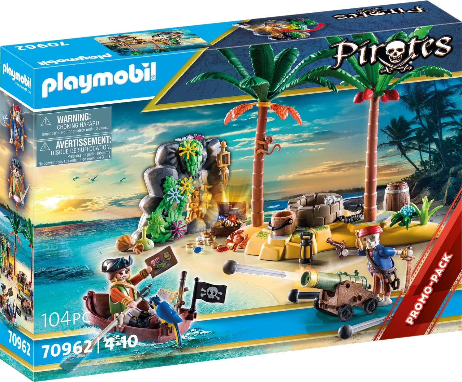 Promo-Pack Isla de piratas ( Playmobil 70962 ) imagen g