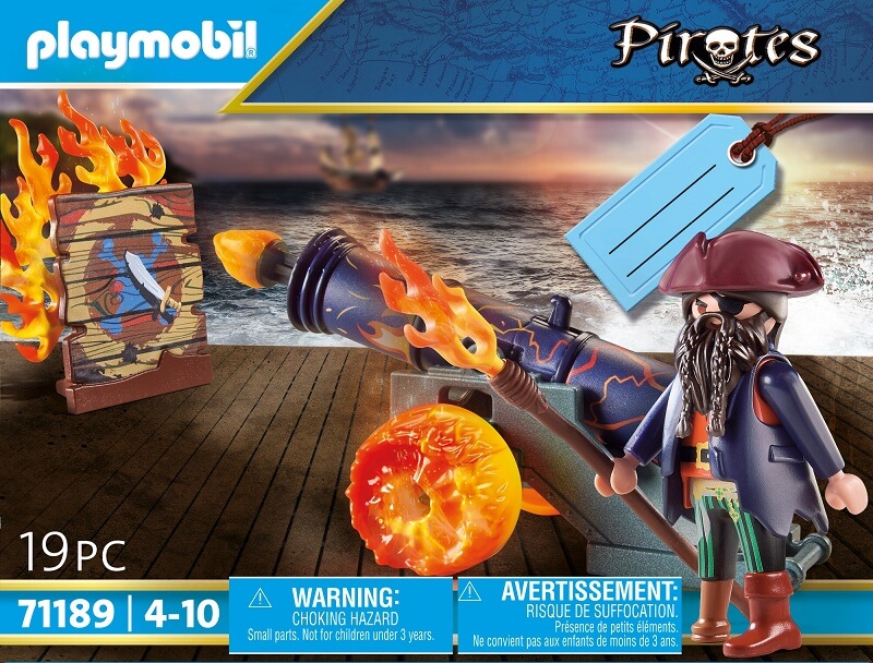 Pirata y cañon ( Playmobil 71189 ) imagen c