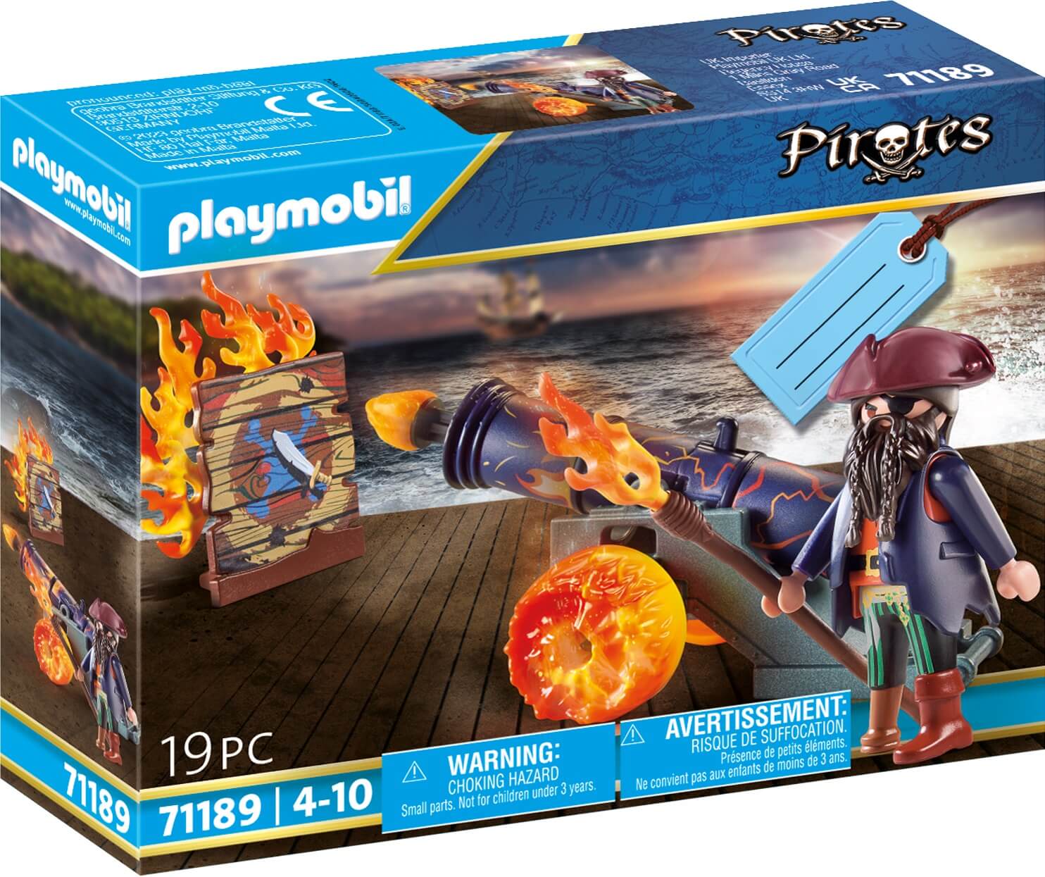Pirata y cañon ( Playmobil 71189 ) imagen e