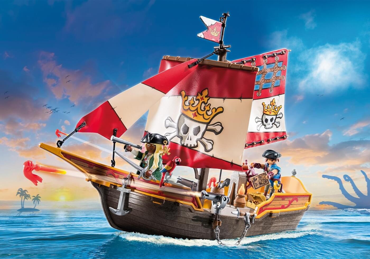 Barco de la Reina Pirata ( Playmobil 71418 ) imagen a
