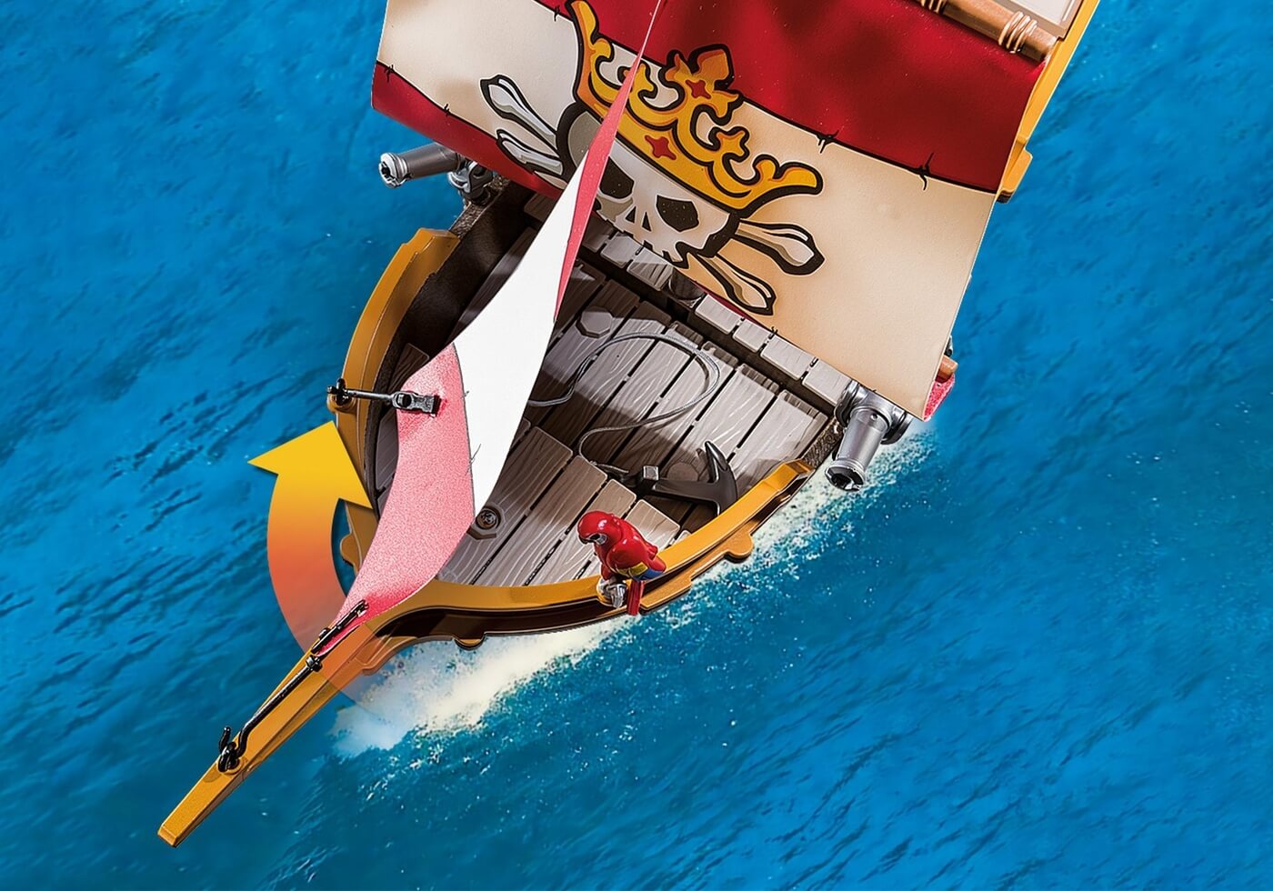 Barco de la Reina Pirata ( Playmobil 71418 ) imagen c