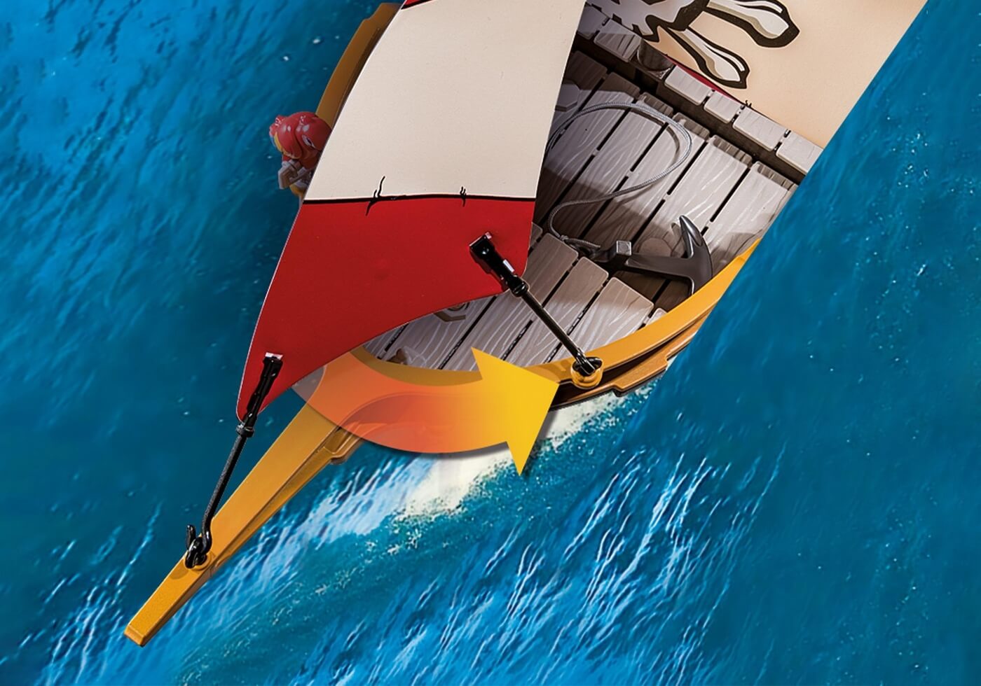 Barco de la Reina Pirata ( Playmobil 71418 ) imagen d